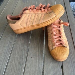adidas Superstar Men's Sneakers Size 8 1/2  adicolor Sunset Glow S80330